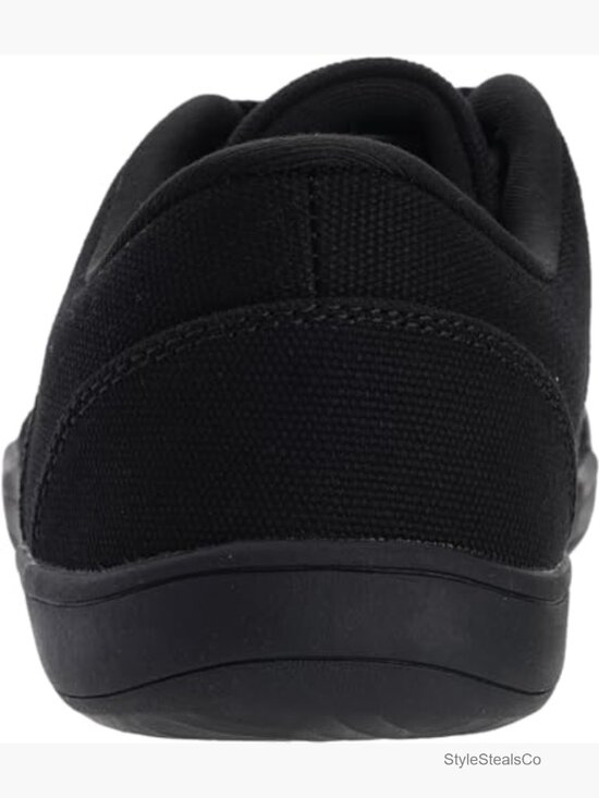 Wide Canvas Barefoot Sneakers Zero Drop Sole Men\'s Athletic Shoes